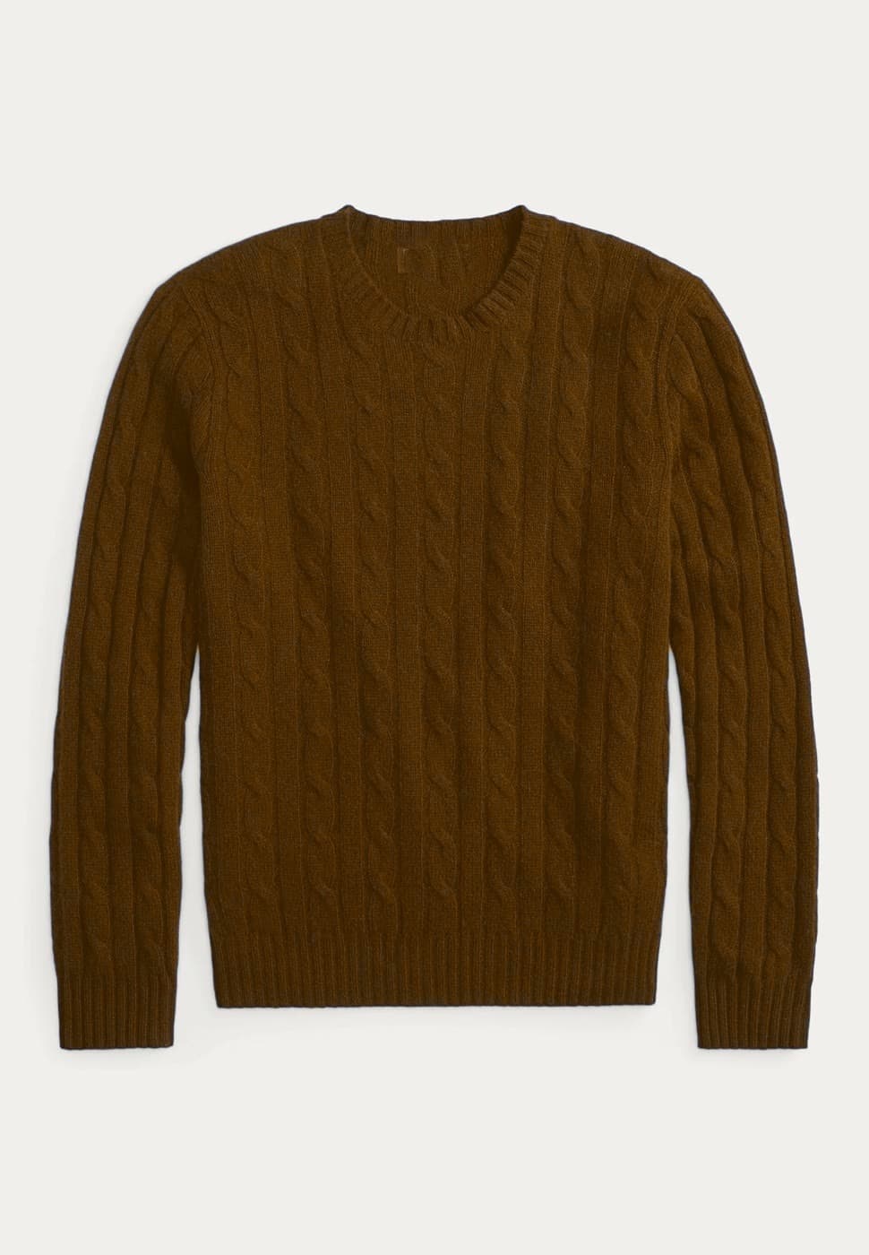 The same sweater in camel