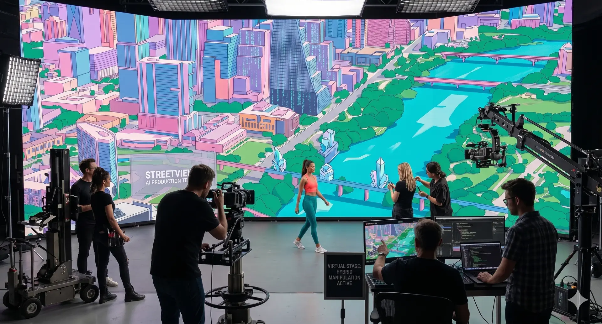 Hybrid Virtual Stage